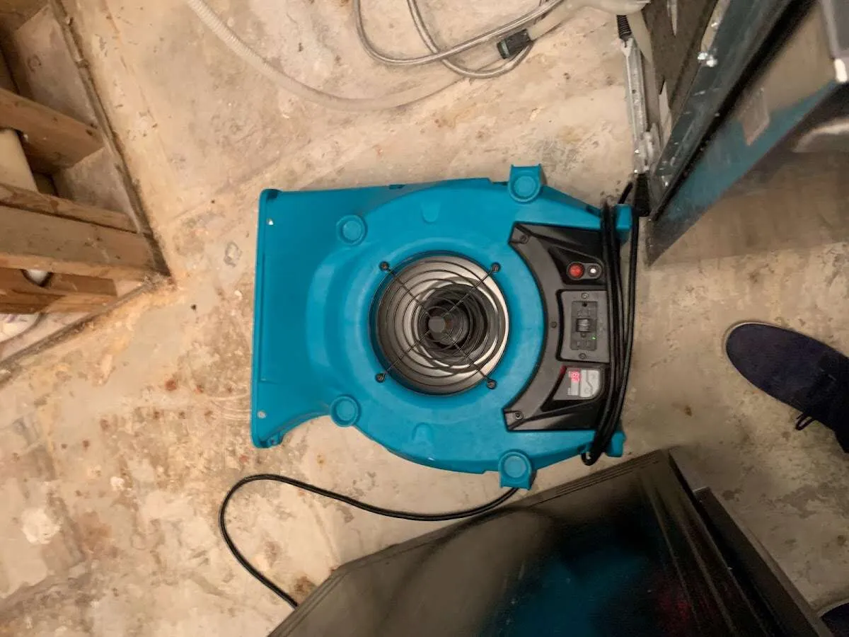 Air mover drying equipment for Mold Remediation & Removal in Bonner Springs